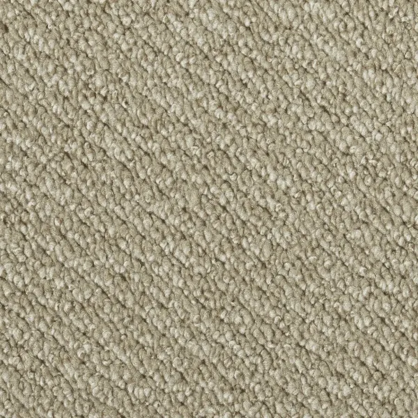 Rechteckige Draufsicht vom Vorwerk Telma Teppichboden in beige – zeitloser Teppichboden für vielseitige Einrichtungsideen